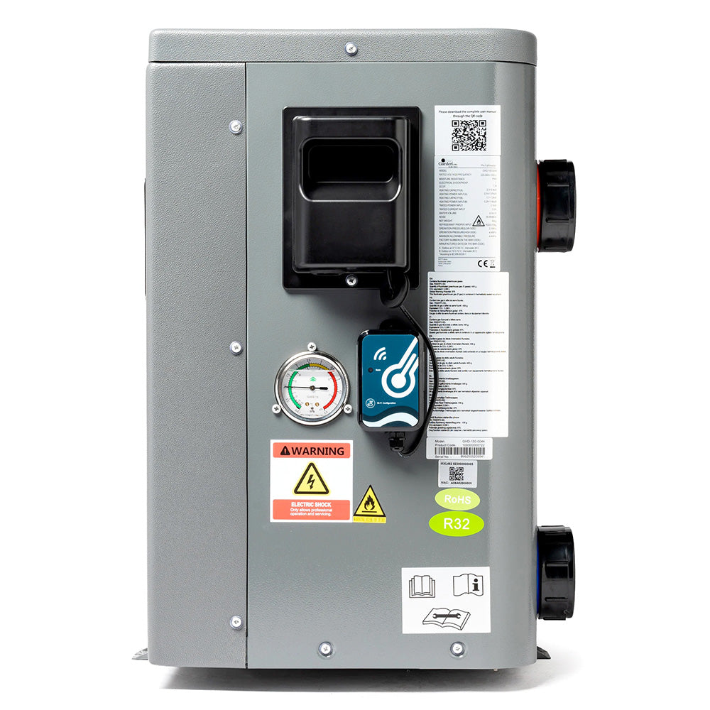 Garden Pac Pro Full Inverter 12 kW Heat Pump for Pools from 30 to 60 m³