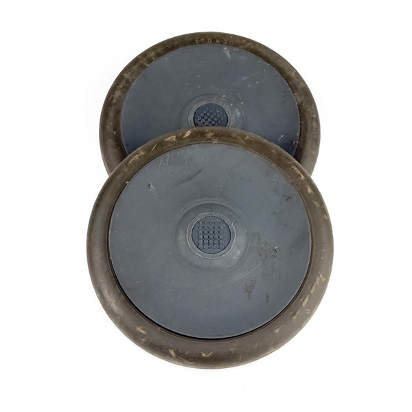 Coppia Ruote Lavapavimenti Comac Vispa XS / Fimap Genie XS - 439343 + Coperchi 439345 | Usato