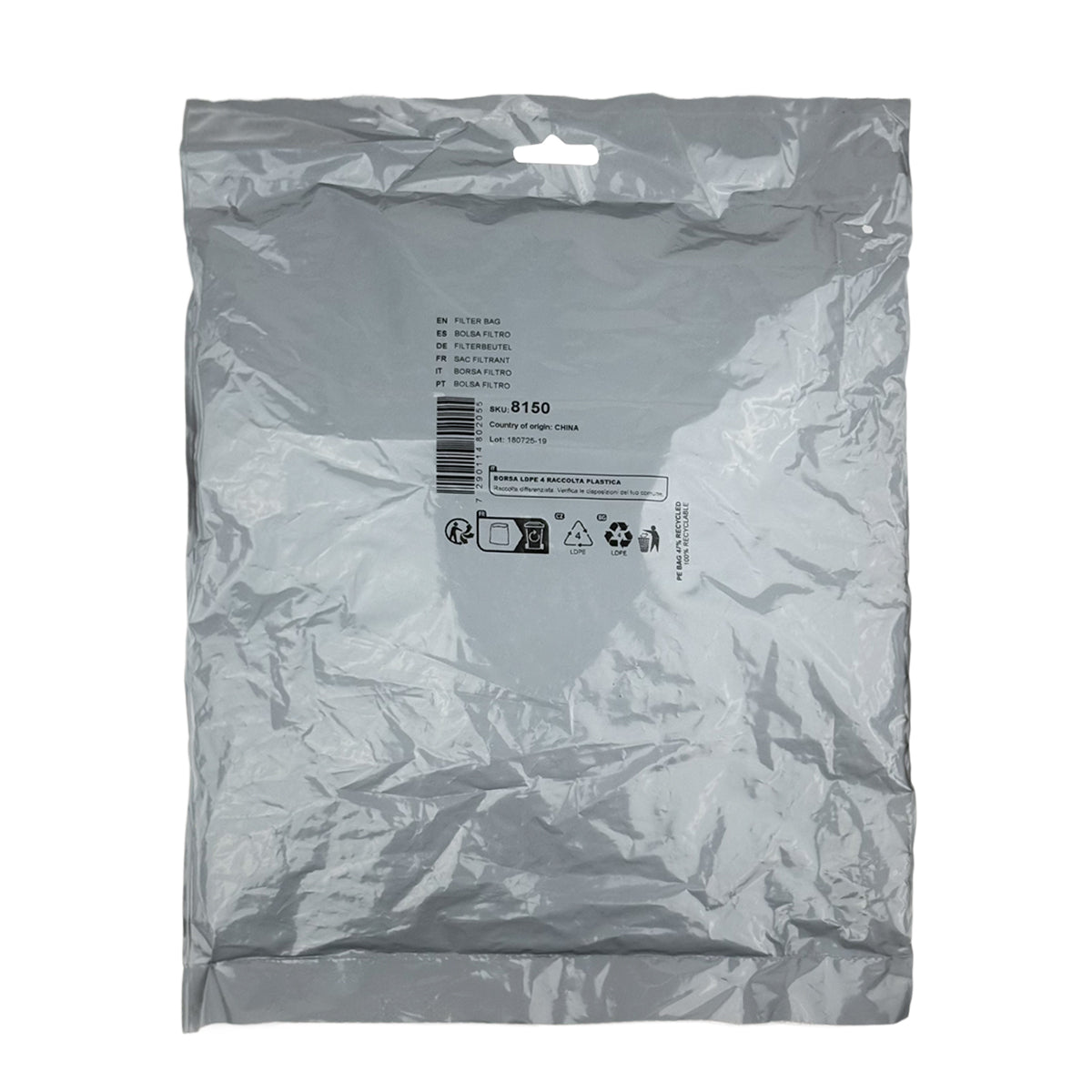 Fine Filter Bag for Pool Robot Aquabot / Aquatron / Astralpool / Falcon / FRC / Galeon / Gladiator / Typhoon / Orca / Virtuoso / Gre Kayak | 8150