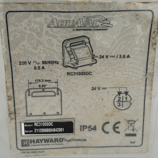 Netzteil Poolroboter Hayward Aquavac RC31000DC - Gebraucht (12 Monate Garantie)