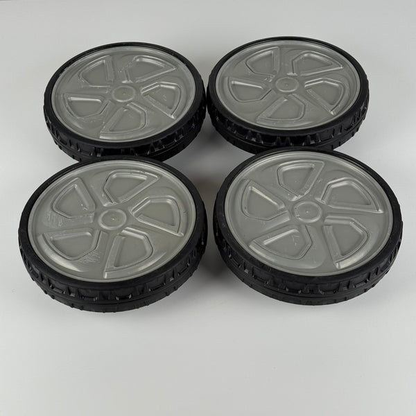 Set 4 Gebrauchte Graue Räder für Zodiac Alpha Poolroboter R0865600 - Gebraucht