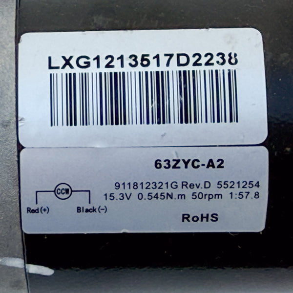 Antriebsmotor Poolroboter Dolphin Maytronics 63ZYC-A2 (Rev.D) - Gebraucht (12 Monate Garantie)