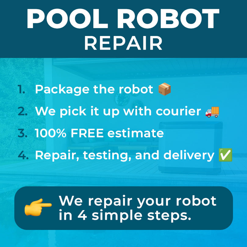 Pool Robot Repair: Pickup + 100% Free Quote